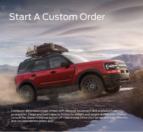 Start a custom order | O'Brien Ford in Shelbyville KY