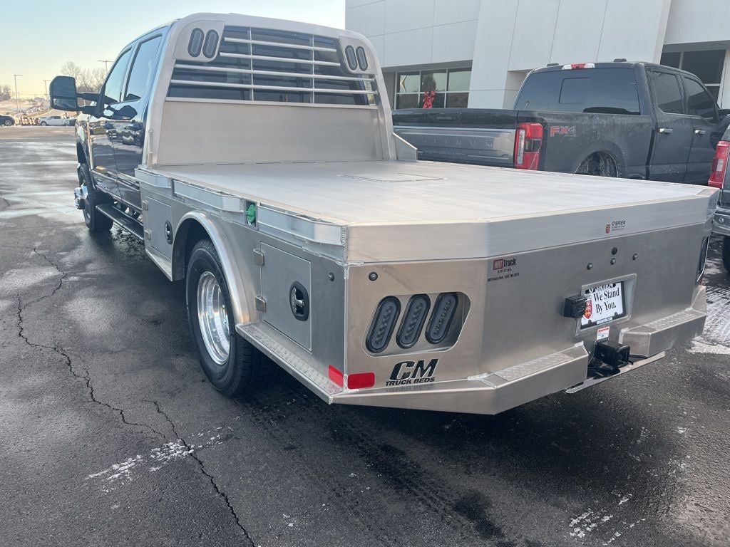 2026 Ford F-350SD Lariat DRW 9FT Aluminum CM Flat Bed