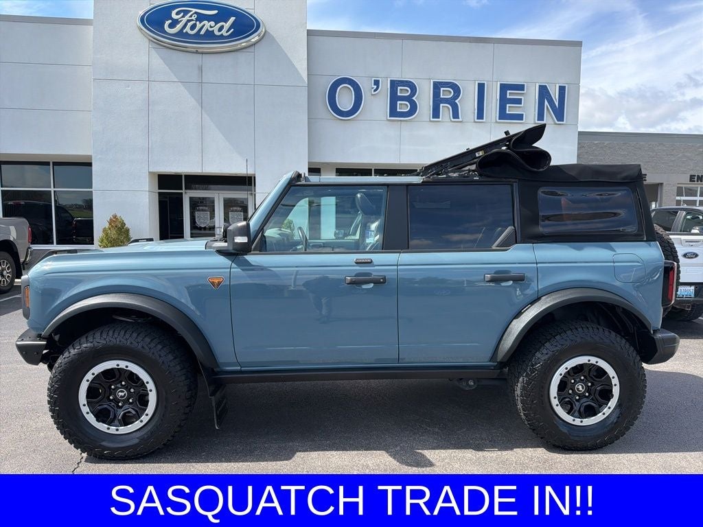 2021 Ford Bronco Badlands Sasquatch PKG.