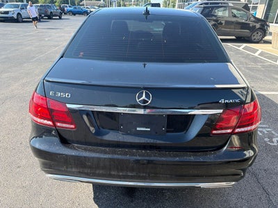 2016 Mercedes-Benz E-Class E 350 4MATIC®