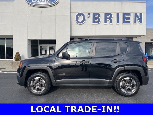 Used 2017 Jeep Renegade Sport with VIN ZACCJBAB6HPF86649 for sale in Shelbyville, KY