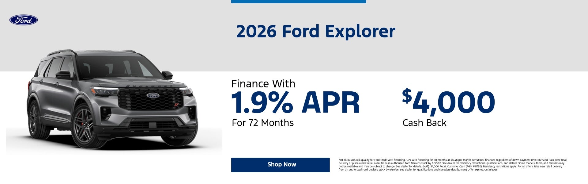 September offer